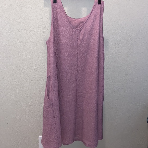 Ludmila Labkova Lilac Women’s Tank Top Tent Dress With Pockets S - Picture 6 of 8
